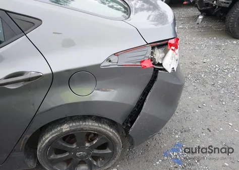 2013 Hyundai Elantra Limited from USA, damaged, VIN 5NPDH4AE1DH381927